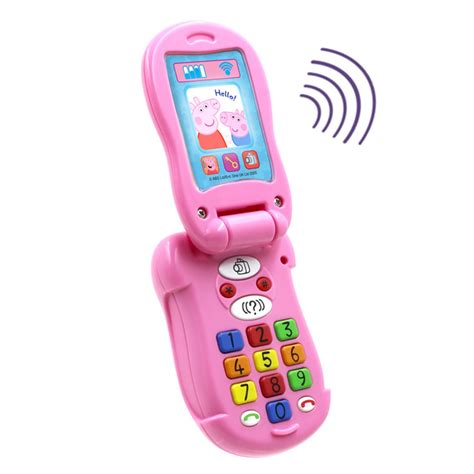 Peppa Pig Flip And Learn Toy Phone For Kids Buy Online In United Arab