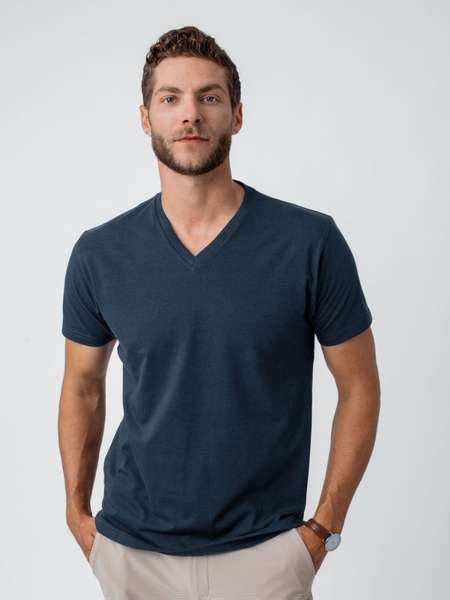 Mens V Neck T Shirts Fresh Clean Tees