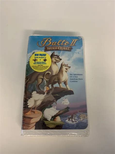 Balto Ii Wolf Quest Vhs 2002 Clam Shell Sealed 999 Picclick