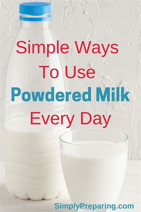 Everyday Uses For Powdered Milk Food Storage Coffee
