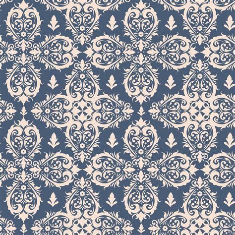 Royal Victorian Seamless Pattern Damask Royal Pattern 581021 Vector