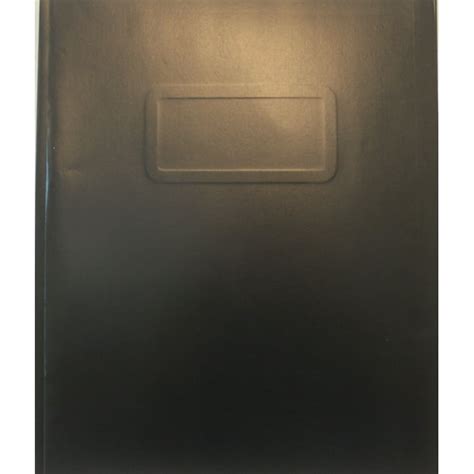 Pengear Two Pocket Paper Folder Solid Black Color Letter Size