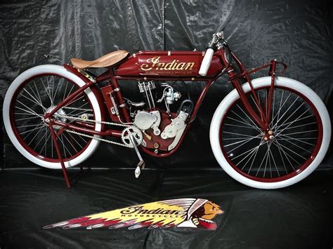 1912 Indian Board Track Racer Replica Tribute Bike By Sands Custom Garage