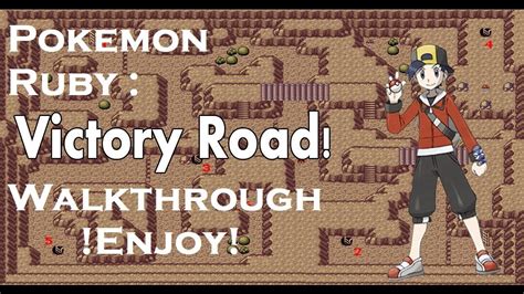 Pokemon Ruby Walkthrough Victory Road Youtube