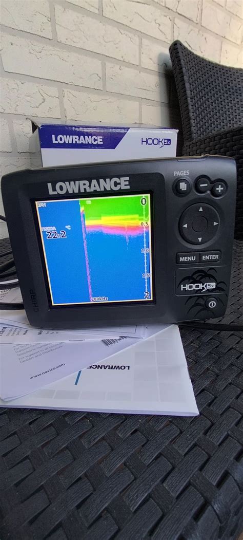 Echosonda Lowrance Hook 5x Wrocław Fabryczna OLX pl