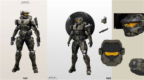 Halo Tv Series Silver Team Concept Art Armor For Halo Infinite Youtube