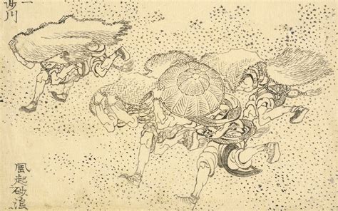 103 “lost” Drawings By Hokusai Acquired By The British Museum