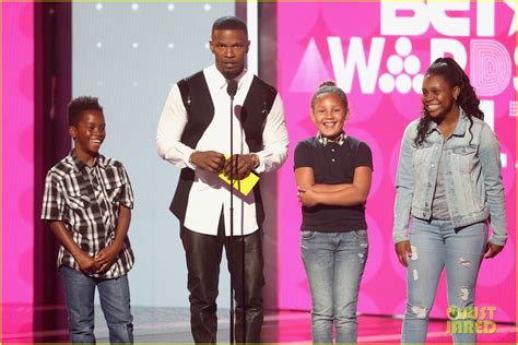 Jamie Foxx Brings Daughter Annalise On Stage With Him During Bet Awards Photo