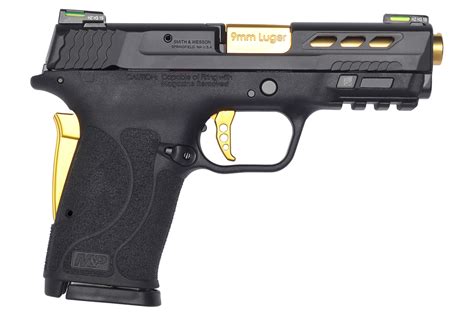 Smith And Wesson Mandp9 Shield Ez 9mm Performance Center Pistol With Gold