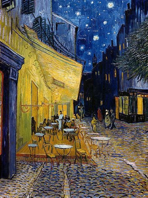 Αφίσα Πίνακας Cafe Terrace At Night Van Gogh Vincent