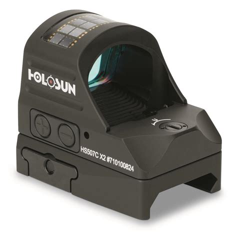 Holosun Hs507c X2 Pistol Red Dot Sight Speed Shooters International