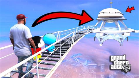 Shinchan Franklin Found Ultimate Secret Stairway To Heaven Gta 5