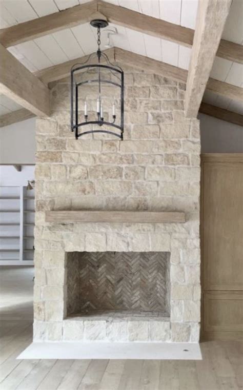 Austin Stone Fireplace To Ceiling Stacked Stone Fireplaces Home