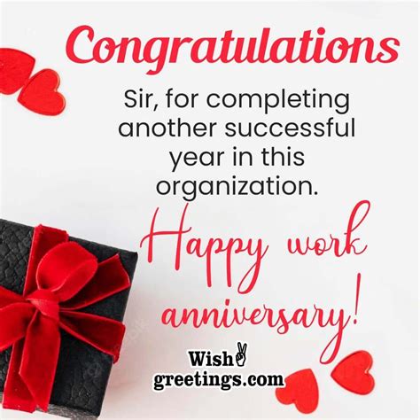 Work Anniversary Wishes For Boss Wish Greetings Vrogue Co