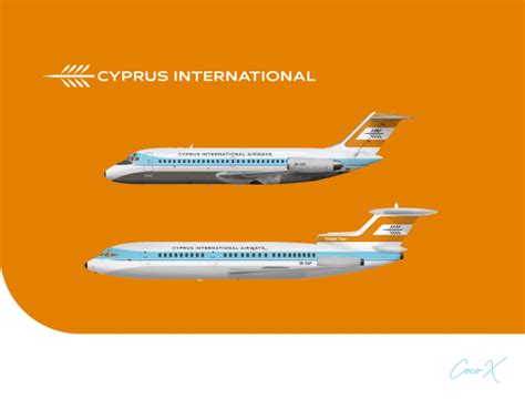 Cyprus International Airways Late 60s To 1974 Fleet Coco X 2023