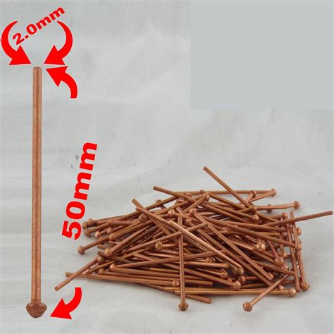 Fast Mover Copper Coated Stud Welding Panel Pins 20 X 50mm 500 Pieces