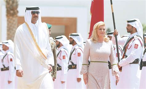 Emir President Praise Strong Ties Between Qatar And Croatia