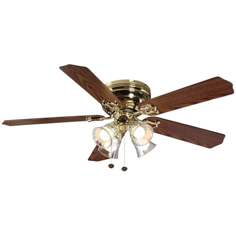If you have an issue, use this guide to figure out and correct any problems. Hampton Bay Carriage House 52 in. LED Indoor Polished ...