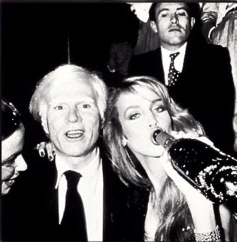 Jerry Hall And Andy Warhol ディスコ キャバレー 映画