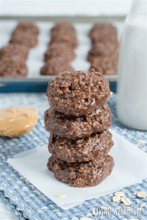 These apple walnut hermit cookies are vegan—made without eggs or dairy. Dairy-Free No-Bake Chocolate Peanut Butter Cookies