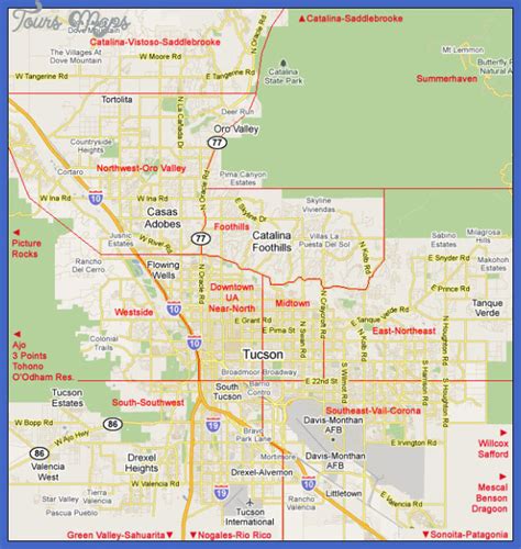 Tucson Map