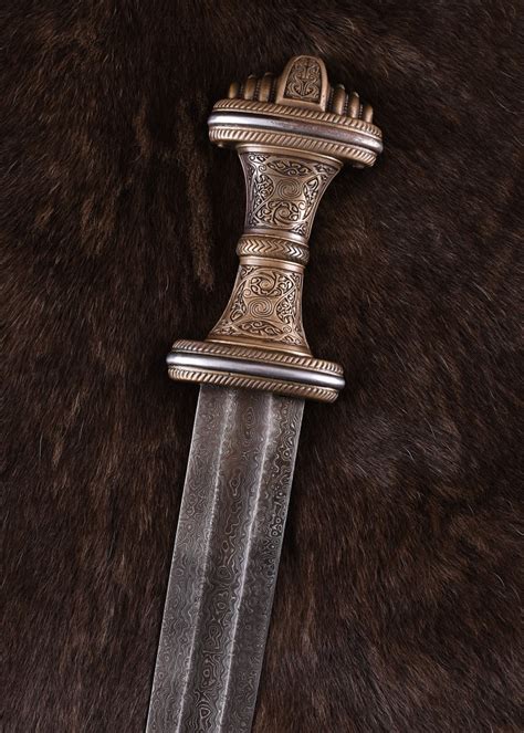 Anglo Saxon Fetter Lane Sword Damascus Nidingbane