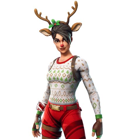 Fortnite Red Nosed Raider Skin Png Pictures Images