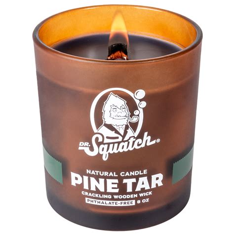 Pine Tar Candle Dr Squatch