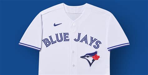 During spring training it became obvious that the white/powder blue split lettering was impossible to see on powder blue jerseys. Nike Swoosh coming to Toronto Blue Jays jerseys in 2020 ...
