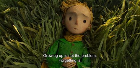 The little prince is a poetic tale, with watercolour illustrations by the author, in which a pilot stranded in the desert meets a young prince fallen to earth. The Little Prince (2015)"Growing up is not the problem ...