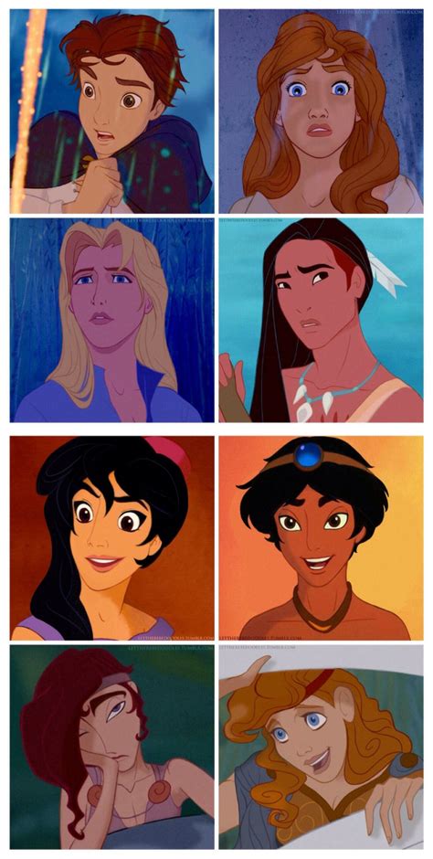 Disney Genderbend Disney Princess Art Cute Disney Drawings Disney Art