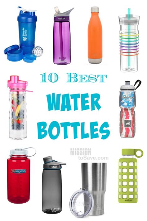 Stay Hydrated With One Of These Best Water Bottles Mission To Save