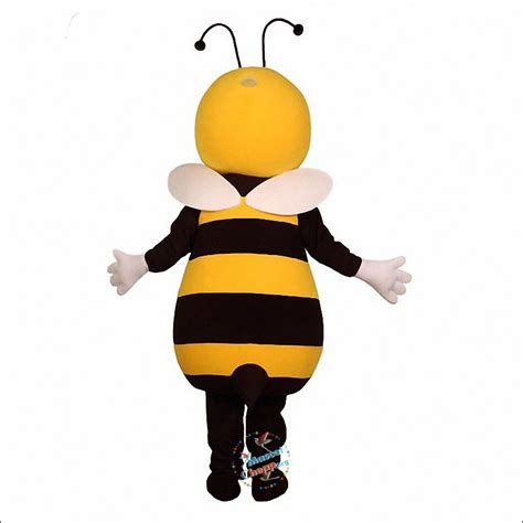 Bespoke Bee Mascot Costume Professional Design