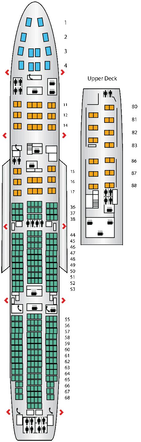 Cathay Pacific Boeing 773 Seat Map Elcho Table