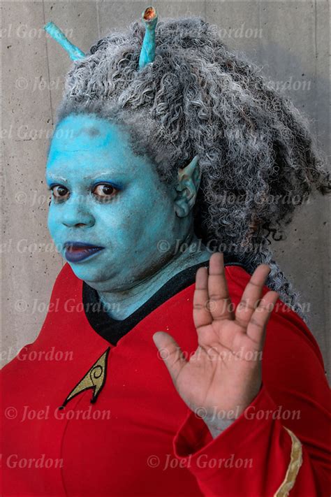 Star Trek Cosplay As Andorian Vulcan Joel Gordon Photography