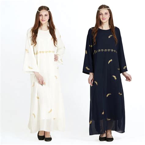 New Fashion Chiffon Muslim Long Maxi Dresses Dubai Ladies Abaya Kaftan