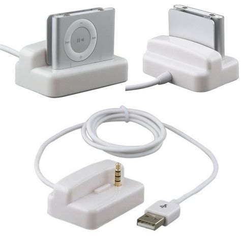 Usb For Ipod Shuffle 2nd Gen Charger Dock Cable White Ebay