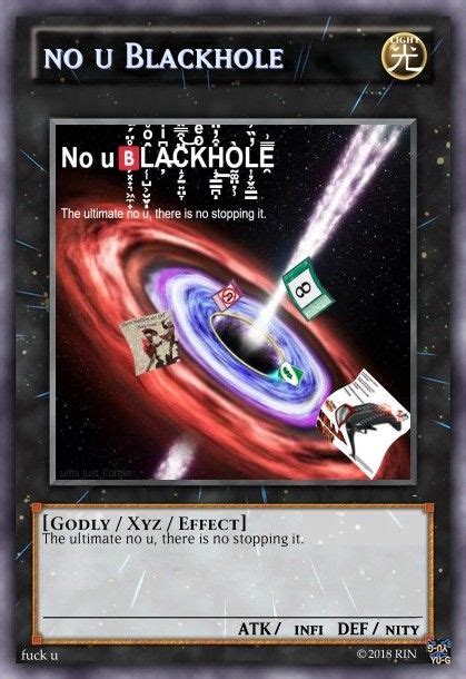 Ultimate No U Card Uno Reverse Card