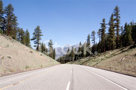 Asphalt Desert Road In California Stock Photo Royalty Free Freeimages