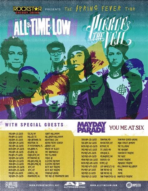 Pierce The Veil Kick Off Co Headlining Spring Fever Tour With All