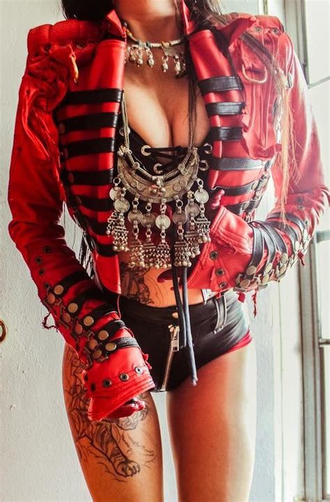 Toxic Vision Metal Fashion Punk Fashion Gothic Fashion Leather