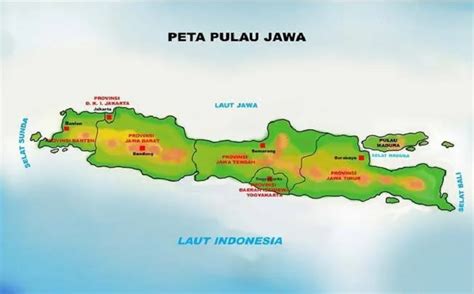 Cara Menggambar Peta Pulau Jawa Hd Imagesee