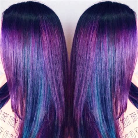 Vivid Violet Purple Perfection Goldwell Elumen Hair Projects Long