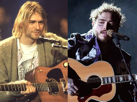 A little tutorial on how to dress like the last real rockstar and nirvana leader kurt cobain. Post Malone Pays Tribute to One of Kurt Cobain's Most Iconic Outfits | E! News UK