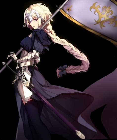 Wallpaper Illustration Blonde Long Hair Anime Girls Weapon Armor Sword Fate Grand Order