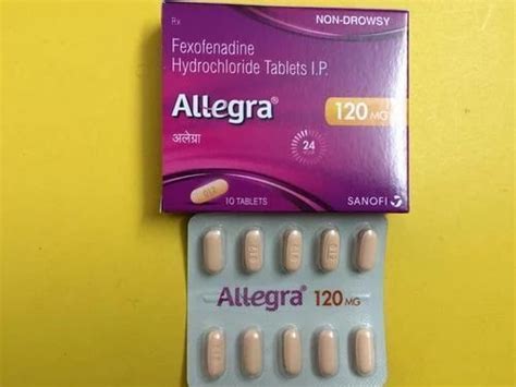 Allegra 120 At Rs 130strip Allergy Relief Tablets In Ernakulam Id
