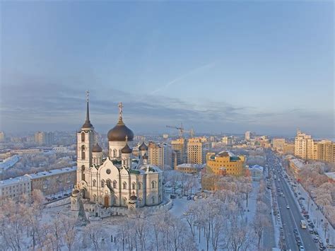 Voronezh Russia Кафедральный собор Соборы Путешествия