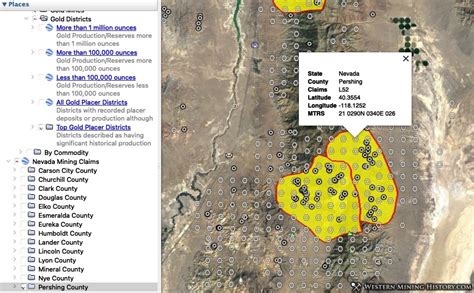 Introducing The Nevada Mining Atlas Western Mining History