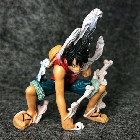 10cm Japanese Anime Figure One Piece Luffy Action Figure Collectible