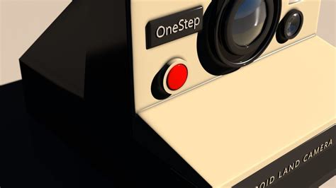 Realistic High Poly Polaroid Camera 3d Model Cgtrader